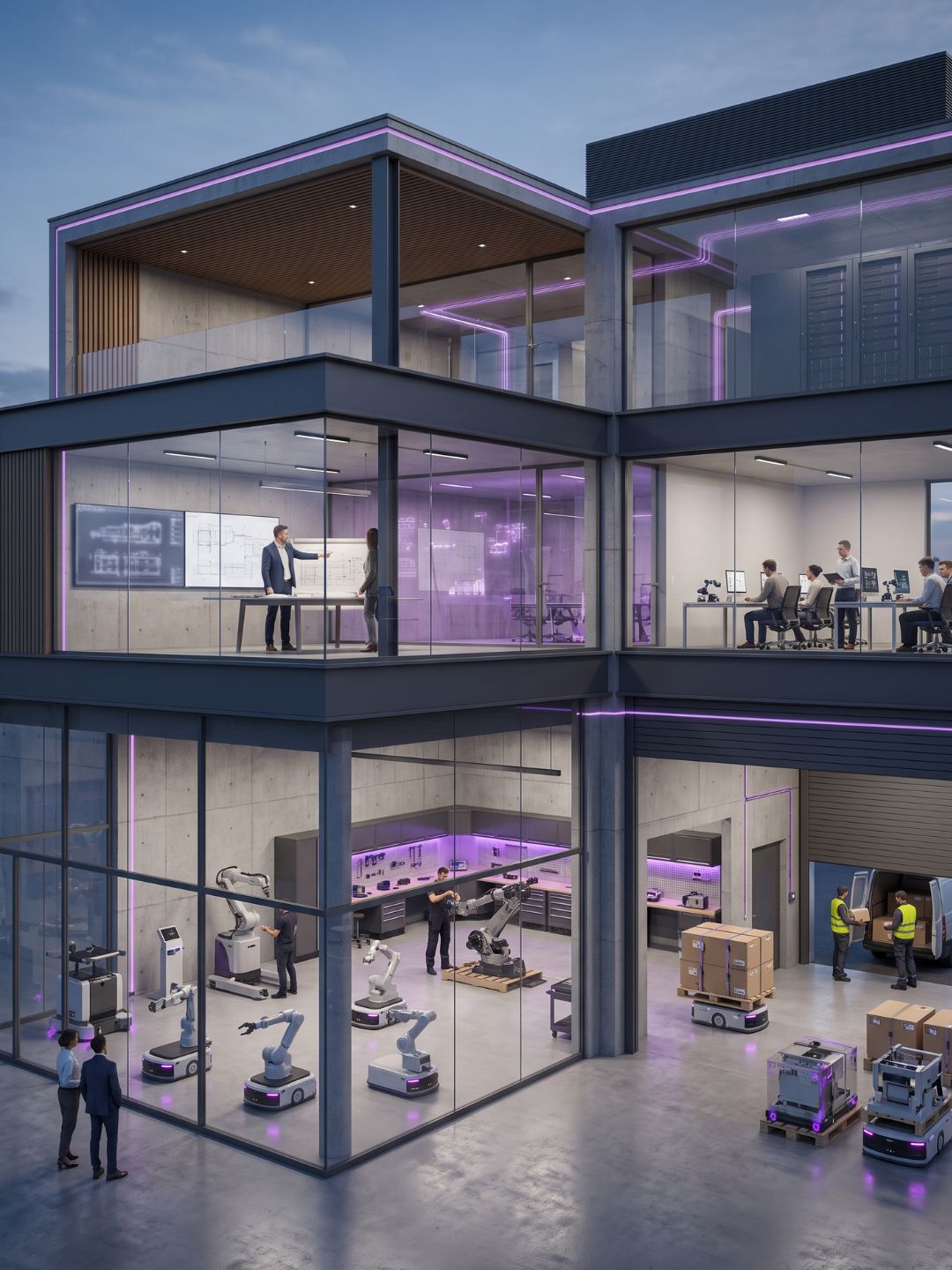Terra Suite Multi-Brand-Flottenmanagement für Robotik in Büro, Logistik und Industrie